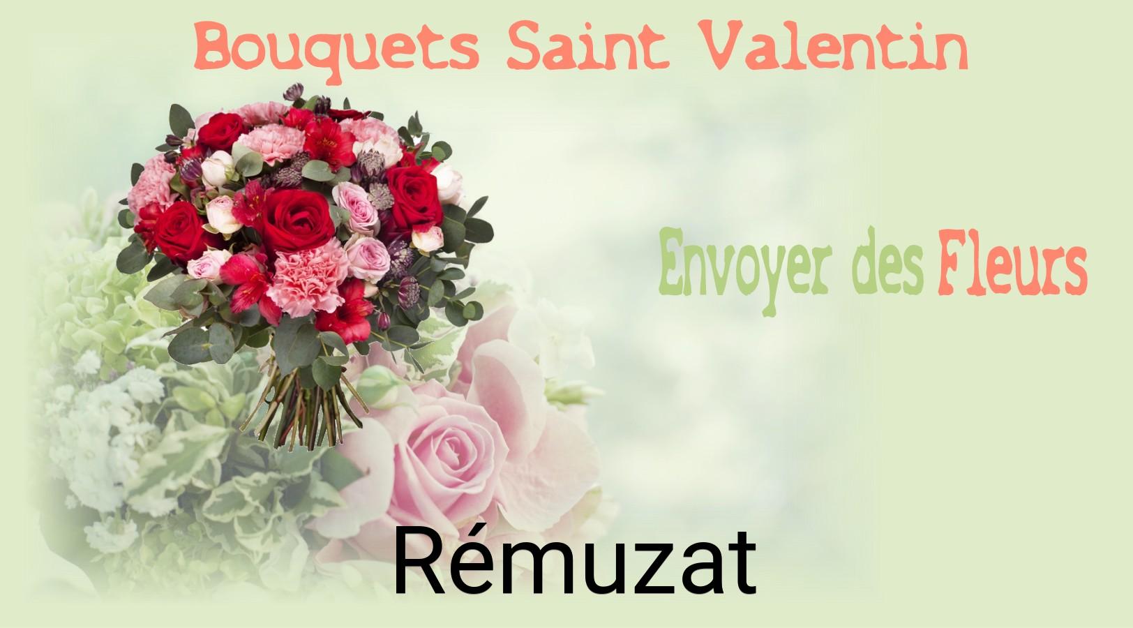 Roses de Saint-Valentin livrées à Rémuzat